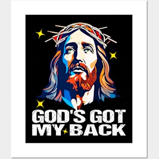 Gods Got My Back Posters and Art